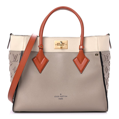 Louis Vuitton Calfskin Monogram Tufting On My Side Galet 1 of 13