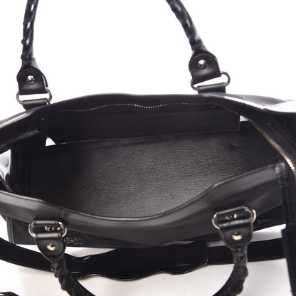 Balenciaga Mesh Calfskin Palladium Hardware City Black 6 of 13