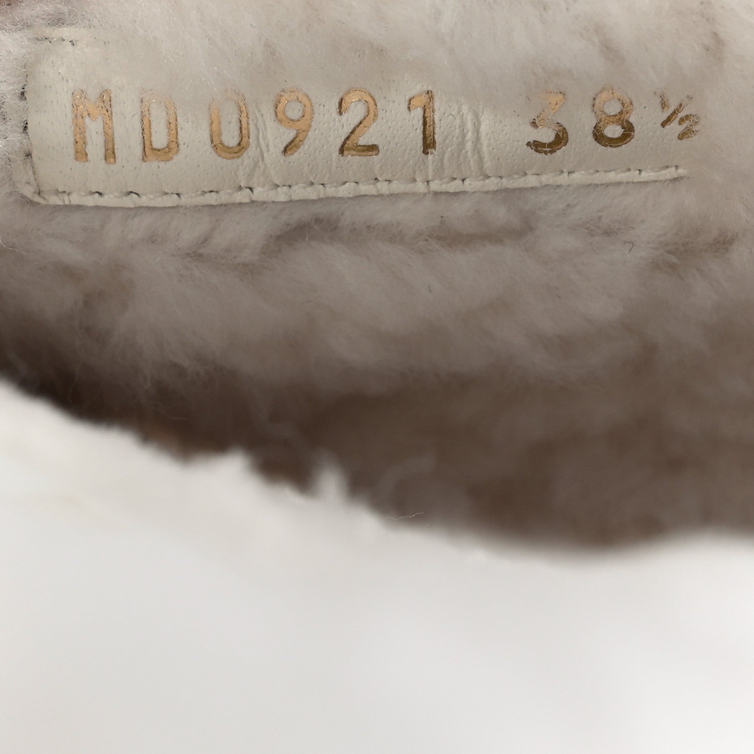 Christian Dior Shearling Canvas Lurex Embroidered Dway 10mm Slide Sandals 38.5 Natural Platinum 6 of 8