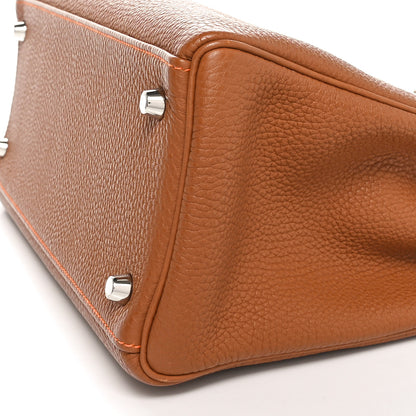 Hermes Togo Kelly Retourne 28 Gold Orange 10 of 10