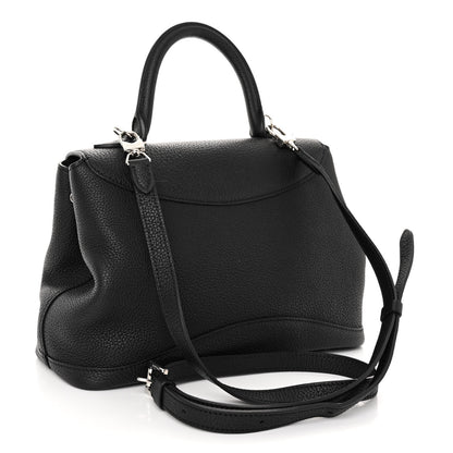 Moynat Taurillon Blush Calfskin Gabby PM Black 3 of 9