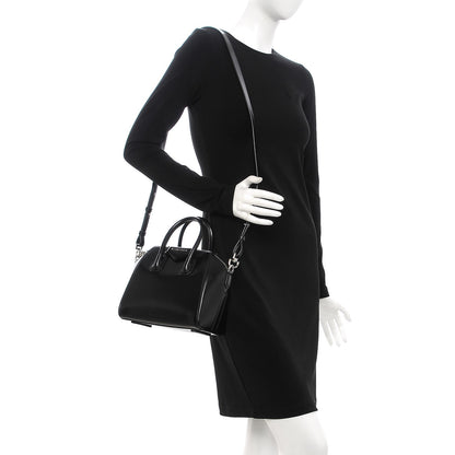 Givenchy Shiny Lord Calfskin Mini Antigona Black 2 of 8