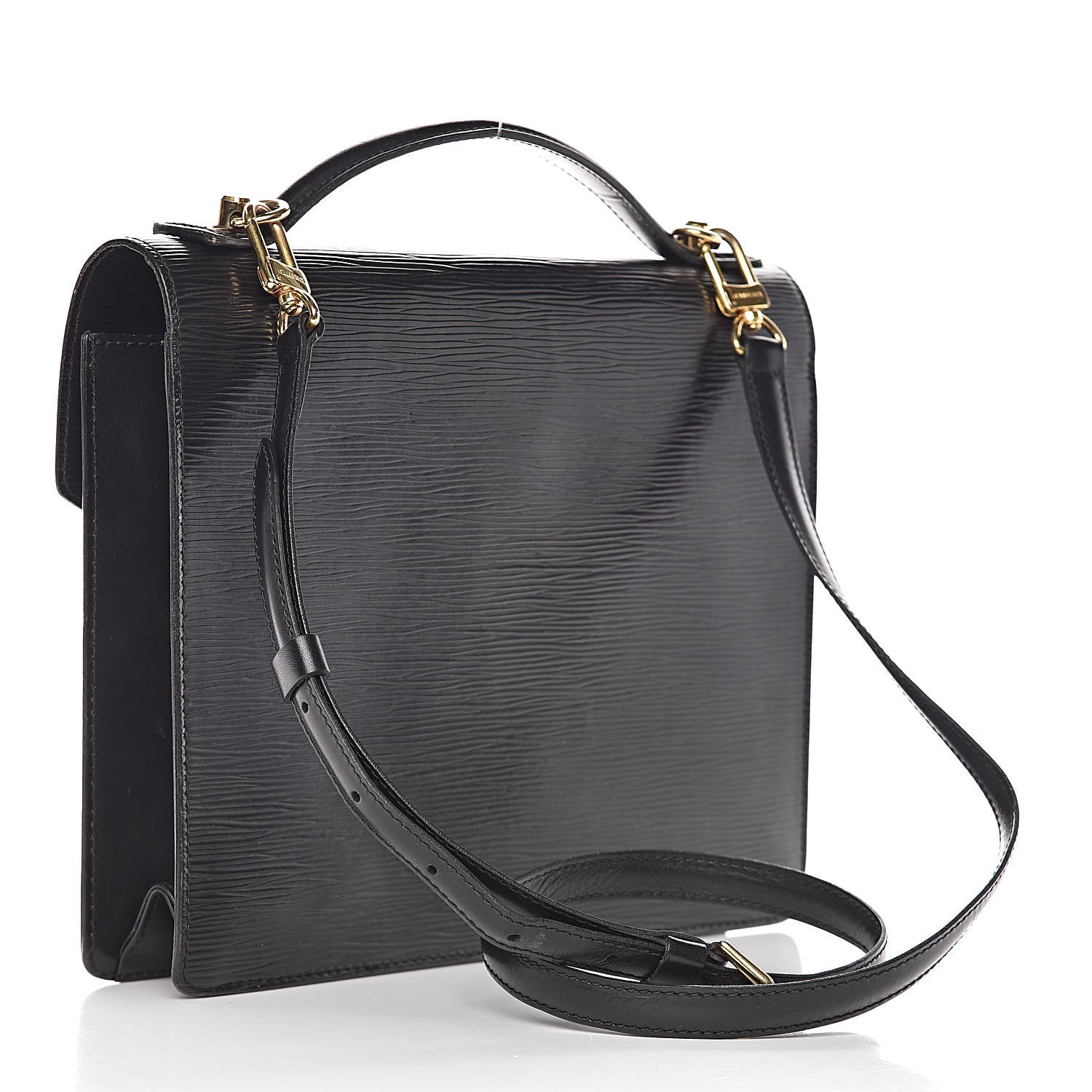 Louis Vuitton Epi Monceau Black 3 of 19
