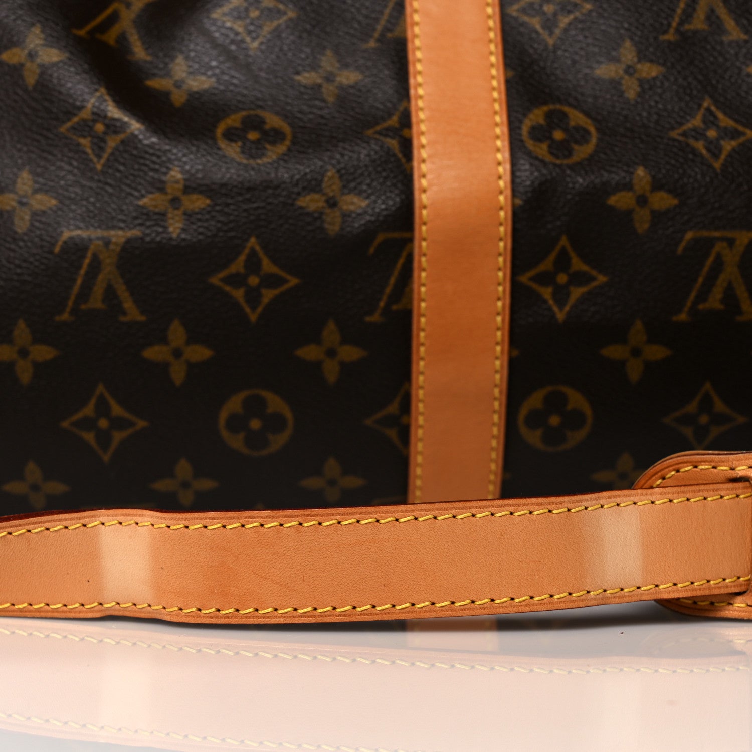 Louis Vuitton Monogram Keepall Bandouliere 55 13 of 17