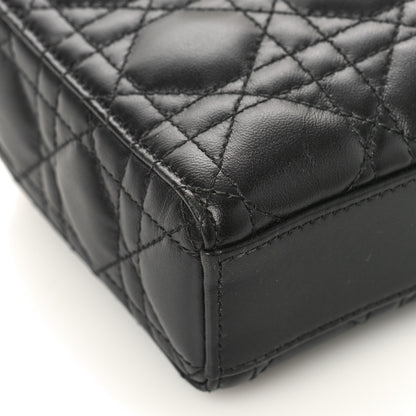 Christian Dior Lambskin Cannage Small Lady D-Joy Black 7 of 8