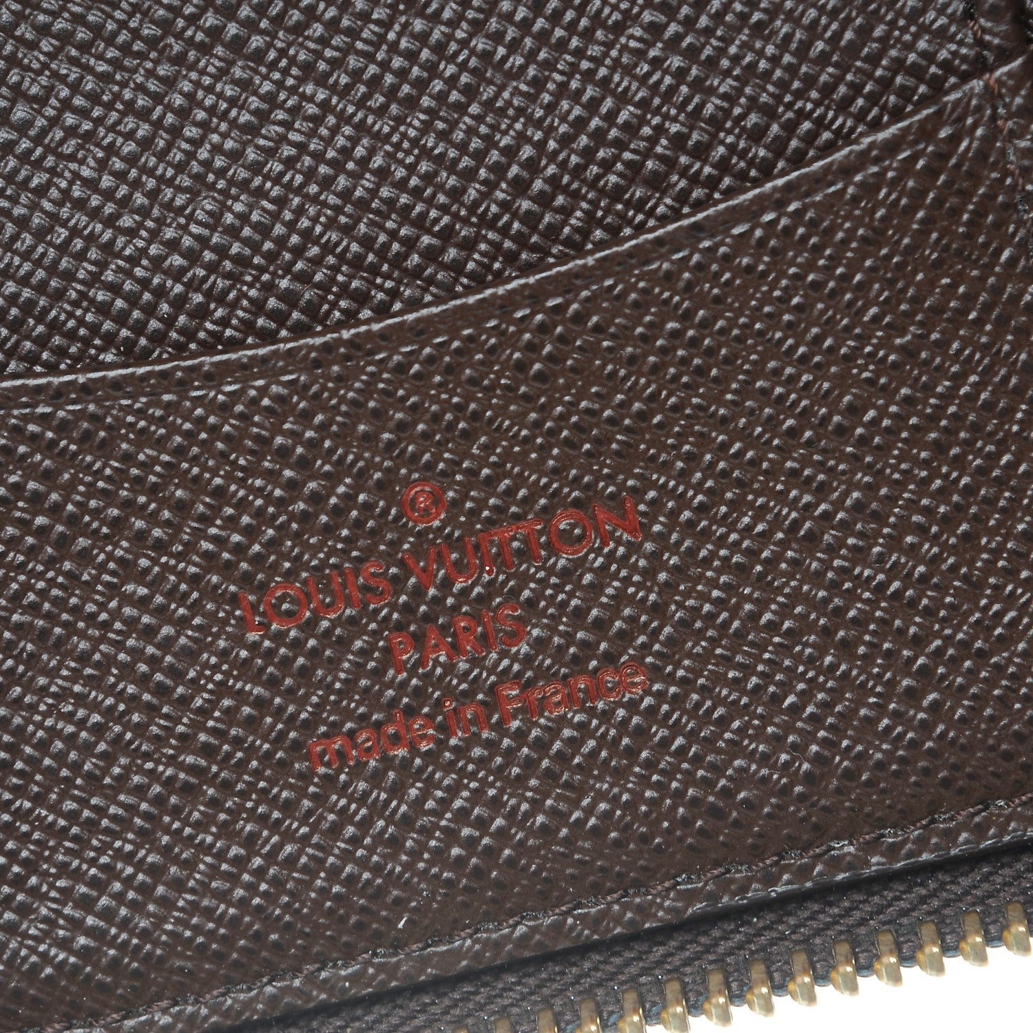 Louis Vuitton Damier Ebene Zippy Compact Wallet 6 of 7