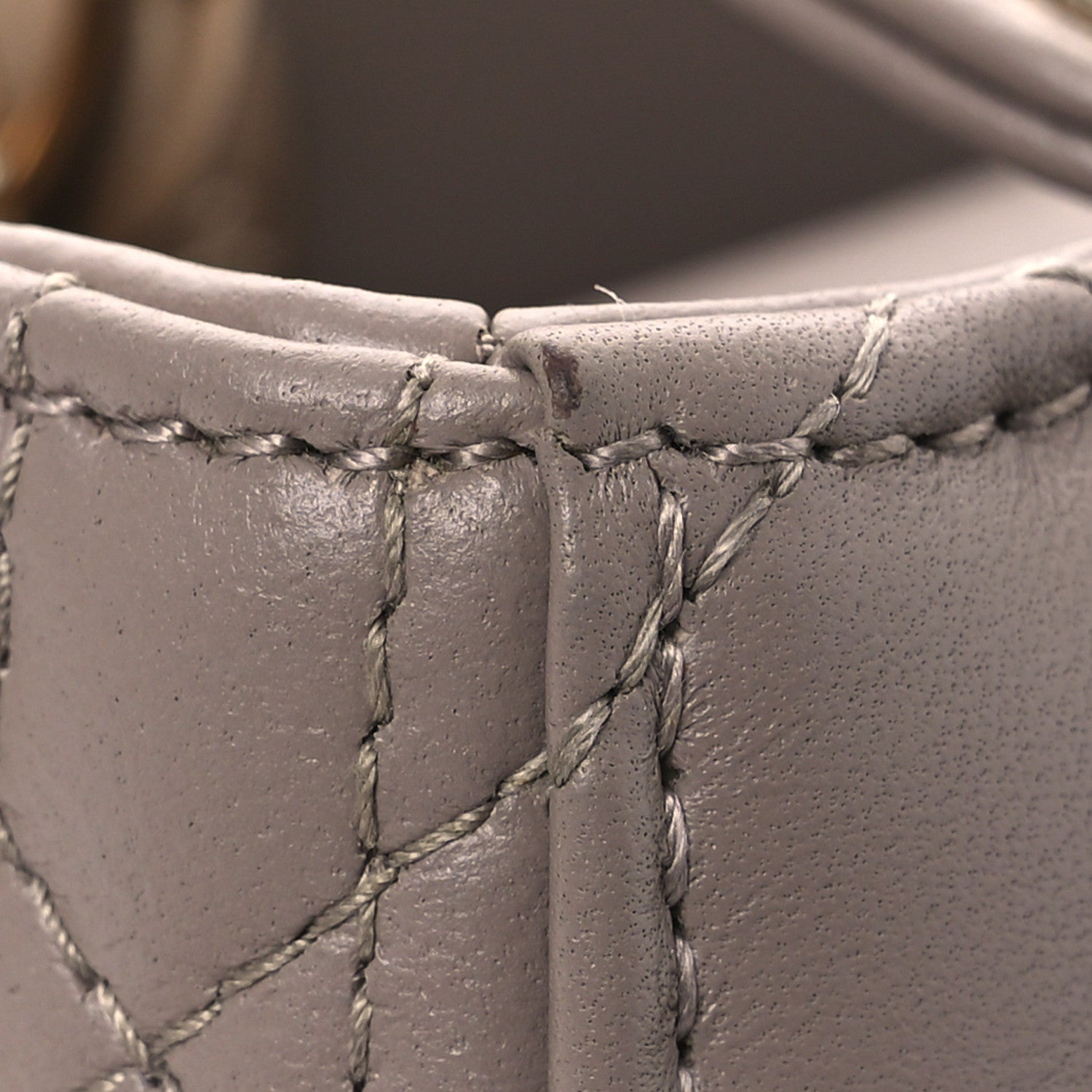 Christian Dior Lambskin Cannage Small My ABCDior Lady Dior Taupe 13 of 15