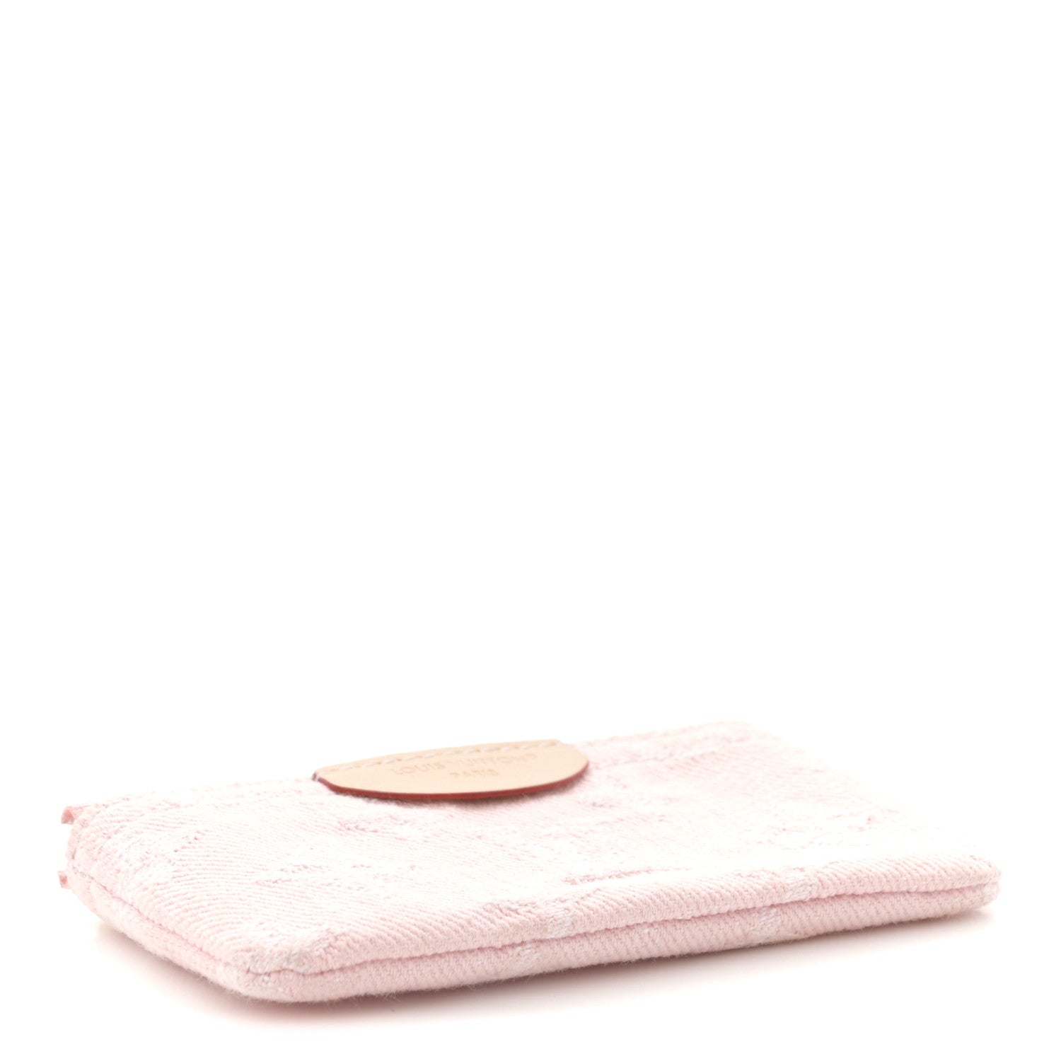 Louis Vuitton Monogram Denim Key Pouch Washed Pink Washed Pink 4 of 6