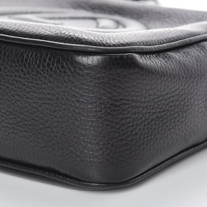 Gucci Pebbled Calfskin Small Soho Disco Bag Black 6 of 14