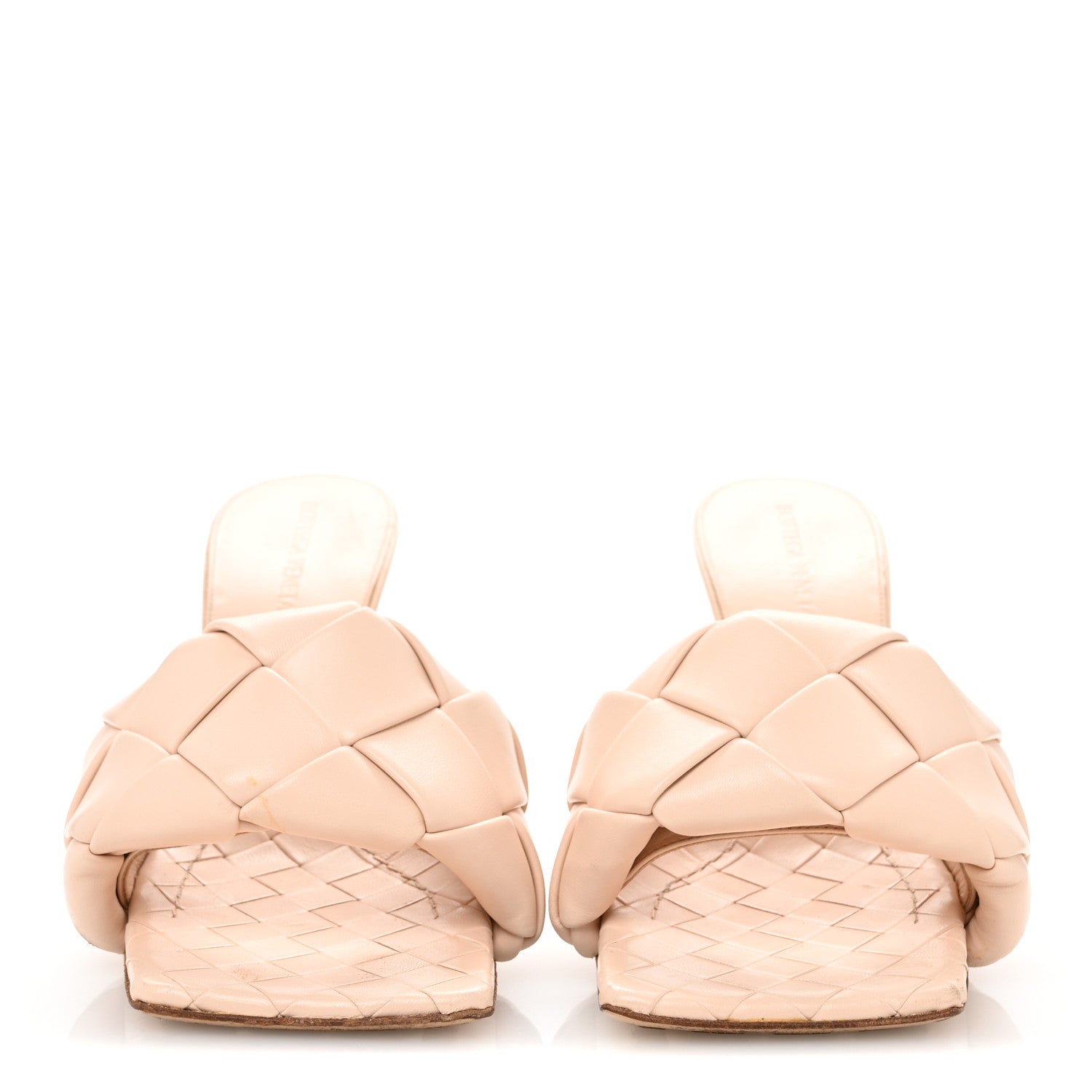Bottega Veneta Nappa Maxi Intrecciato Lido Mule Sandals 39.5 Bandage 3 of 10