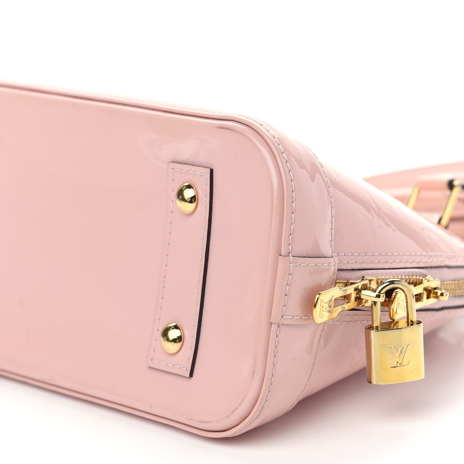 Louis Vuitton Vernis Alma BB Rose Ballerine 8 of 8