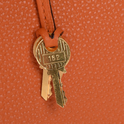 Hermes Togo Kelly Retourne 35 Orange 19 of 34