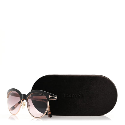 Tom Ford Angela Sunglasses TF438 Black Tortoise 8 of 8
