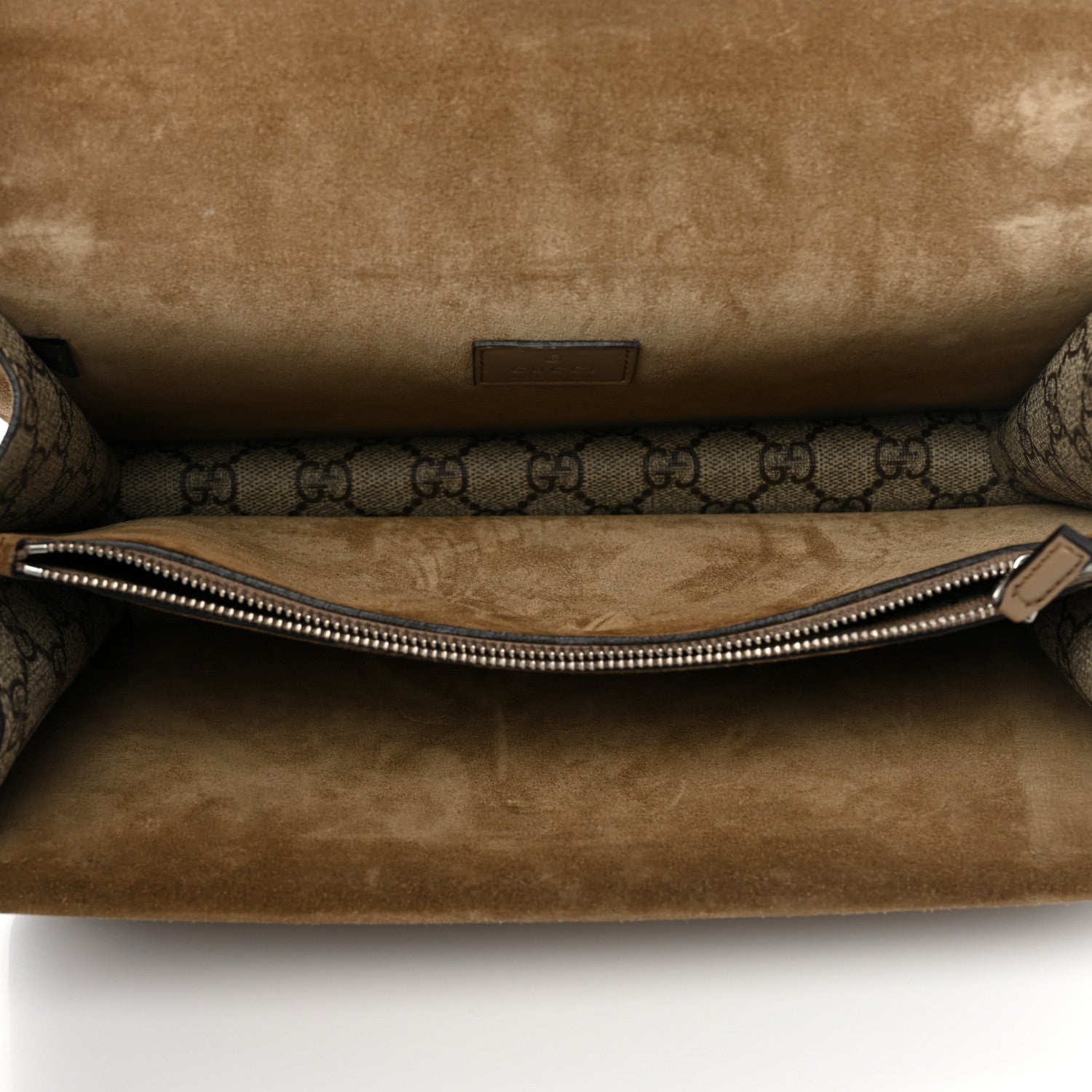 Gucci GG Supreme Monogram Small Dionysus Shoulder Bag Taupe 5 of 10