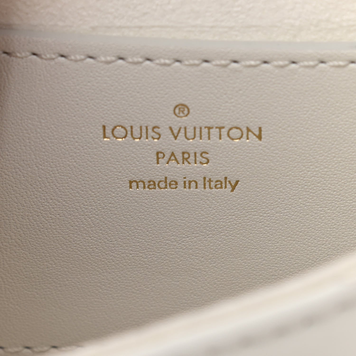 Louis Vuitton Calfskin New Wave Multi Pochette Snow 6 of 9