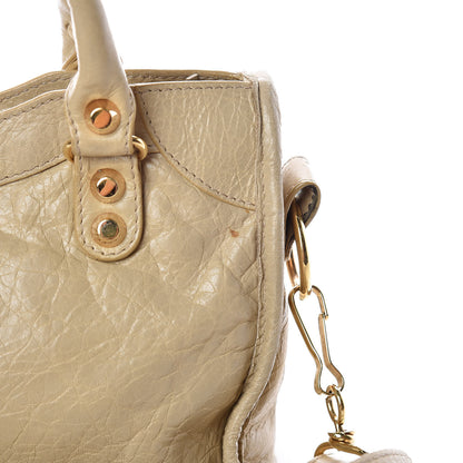 Balenciaga Agneau Classic Gold Hardware Mini S Citytrap Beige Sable 11 of 12