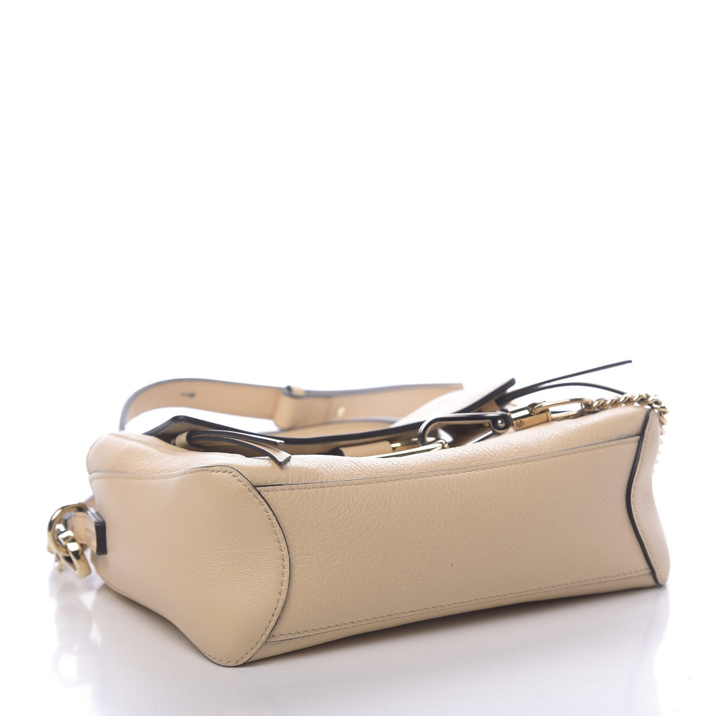 Calfskin Mini Faye Day Shoulder Bag Blondie Beige