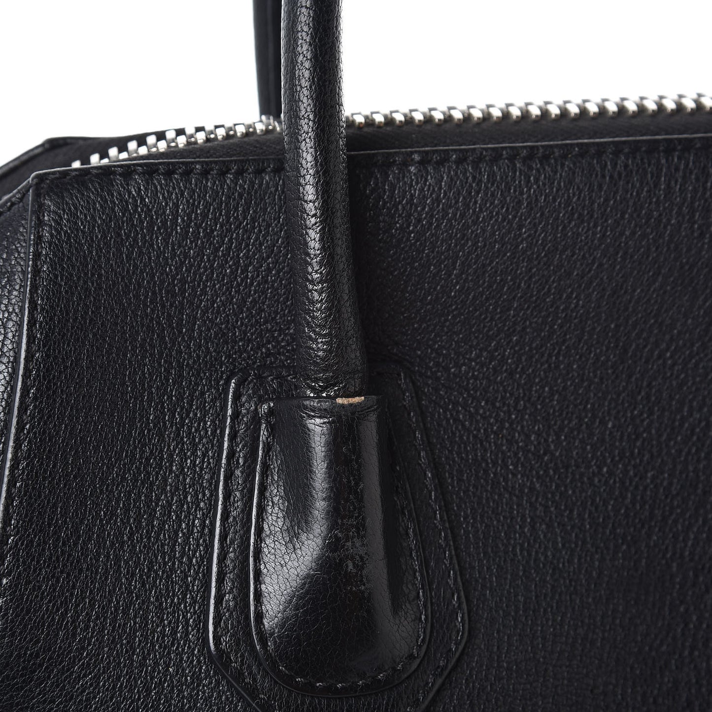 Sugar Goatskin Small Antigona Black