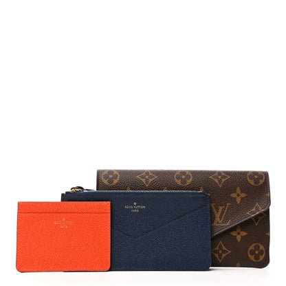 Louis Vuitton Monogram Jeanne Wallet Rose Ballerine 2 of 10
