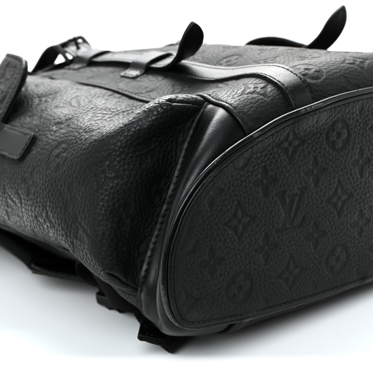 Louis Vuitton Taurillon Monogram Christopher PM Backpack Black 10 of 11