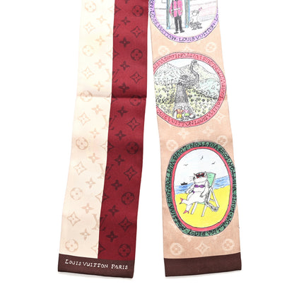 Louis Vuitton Silk Monogram My LV Trunk Bandeau Bandeau Beige 2 of 3