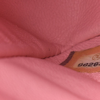 Chanel Caviar Quilted Medium Double Flap Pink 7 of 16