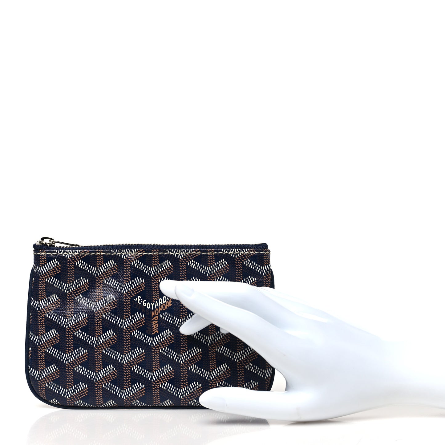 Goyardine Mini Senat Pochette Navy