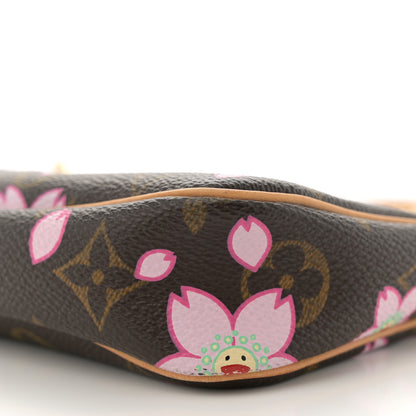 Louis Vuitton Monogram Cherry Blossom Pochette Accessories Brown 10 of 12