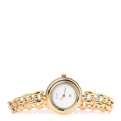 Gucci Stainless Steel 26mm Rice Link Interchangeable Bezel Quartz Watch 3 of 6