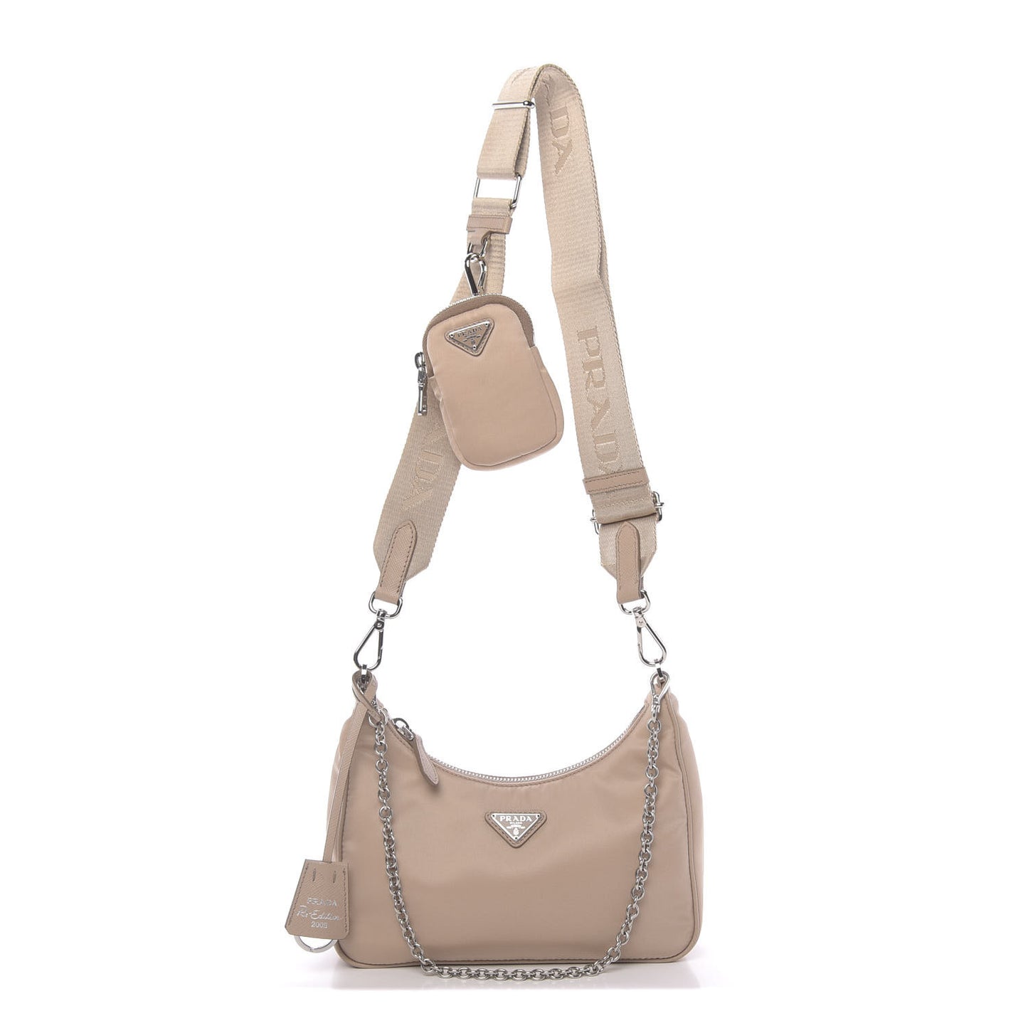 Nylon Re-Edition 2005 Shoulder Bag Cammeo