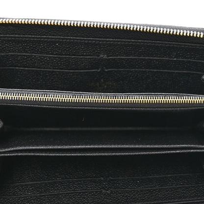 Louis Vuitton Empreinte Zippy Wallet Black 5 of 7