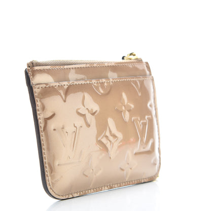 Louis Vuitton Vernis Key Pouch Beige Poudre 3 of 8