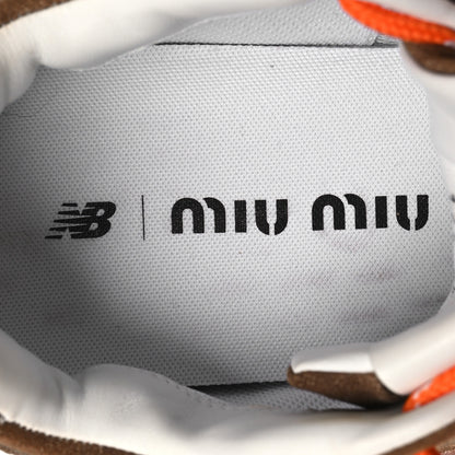 Miu Miu X NEW BALANCE Suede 530 SL Sneakers 38.5 Cinnamon 9 of 10