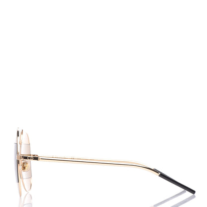 Christian Dior Split 1 Aviator Sunglasses Gold 3 of 7