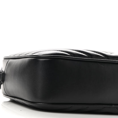 Saint Laurent Calfskin Matelasse Monogram Lou Camera Bag Black 8 of 8