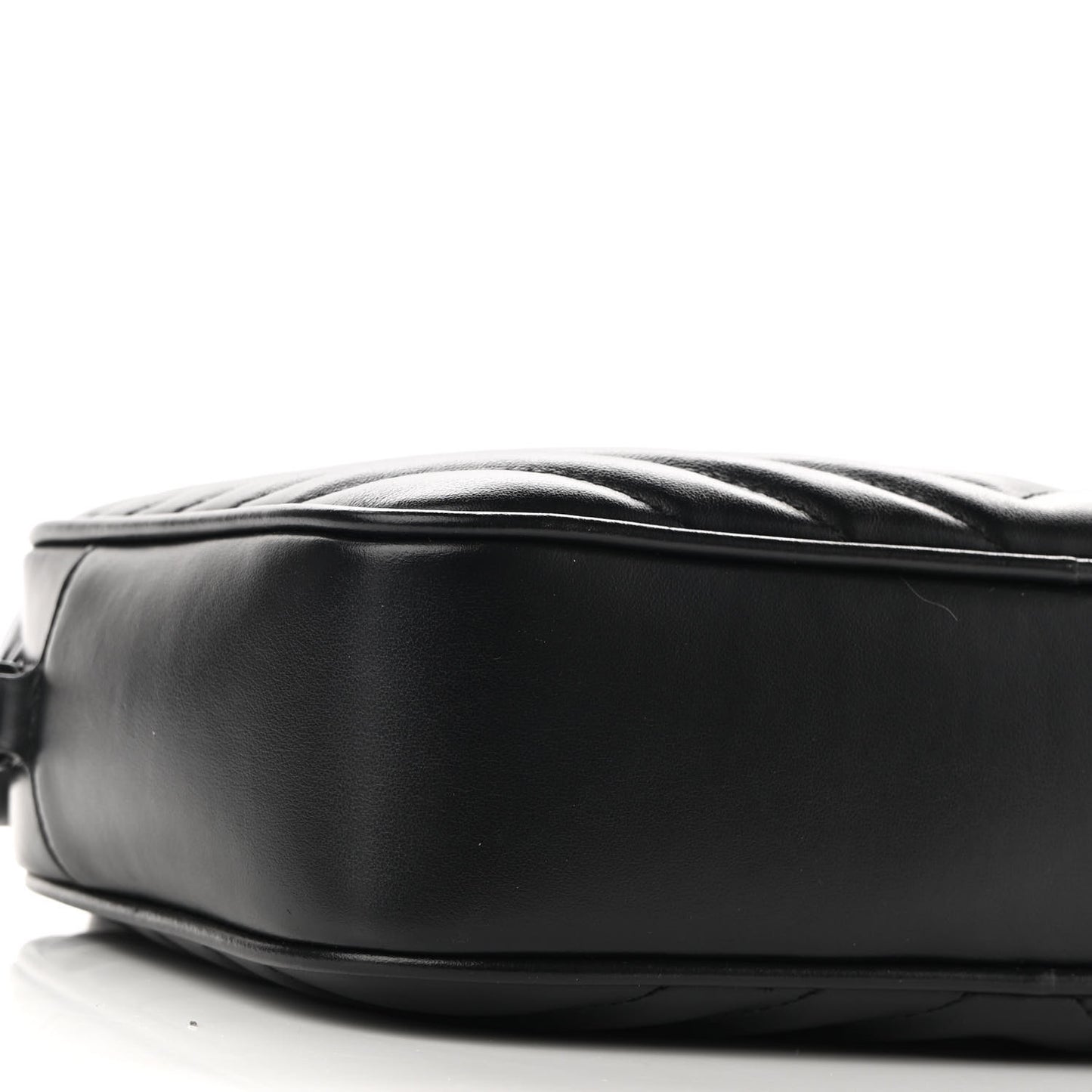 Calfskin Matelasse Monogram Monochrome Lou Camera Bag Black