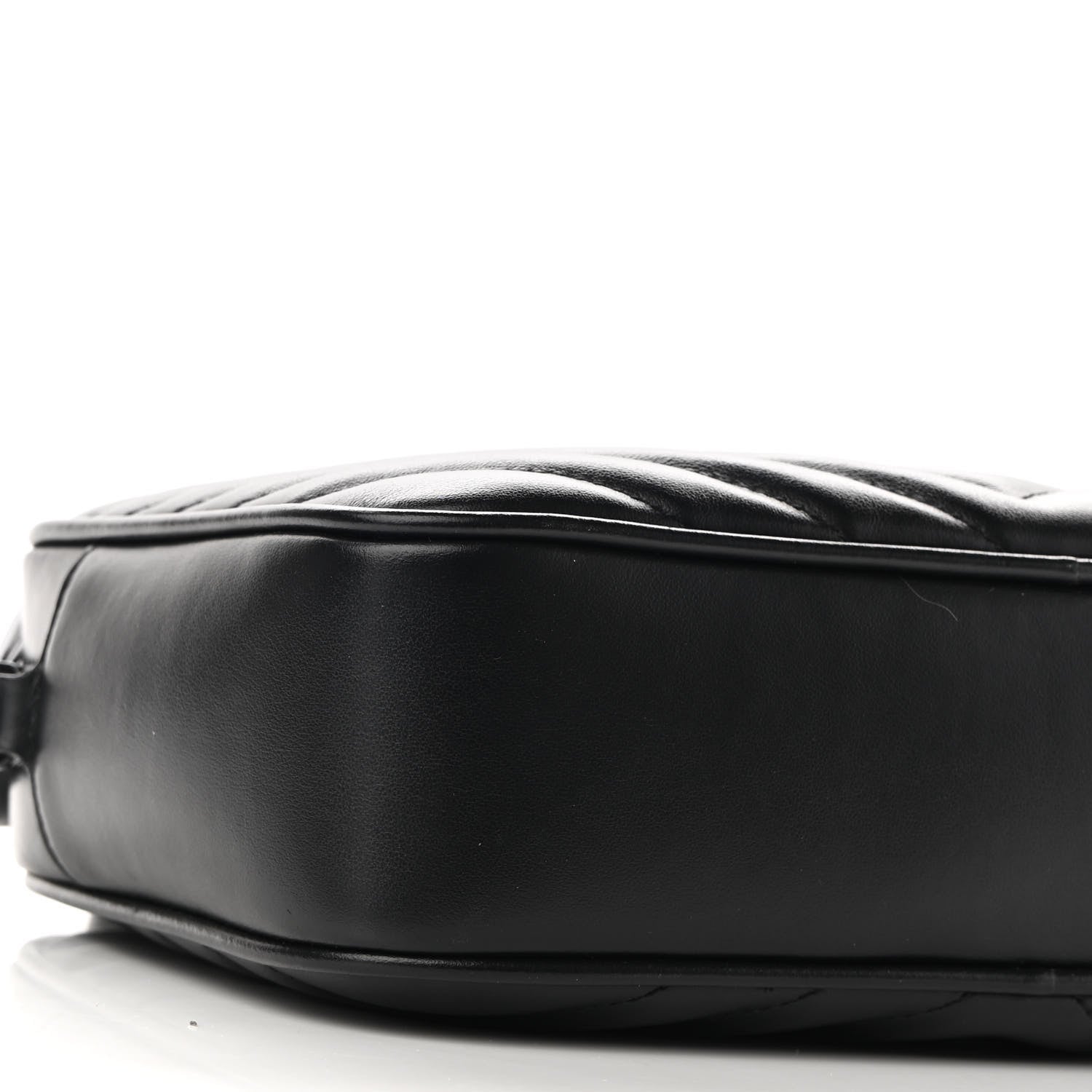 Saint Laurent Calfskin Matelasse Monogram Monochrome Lou Camera Bag Black 8 of 8