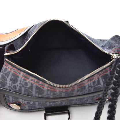 Christian Dior Monogram Flight East West Tote Blue 5 of 9