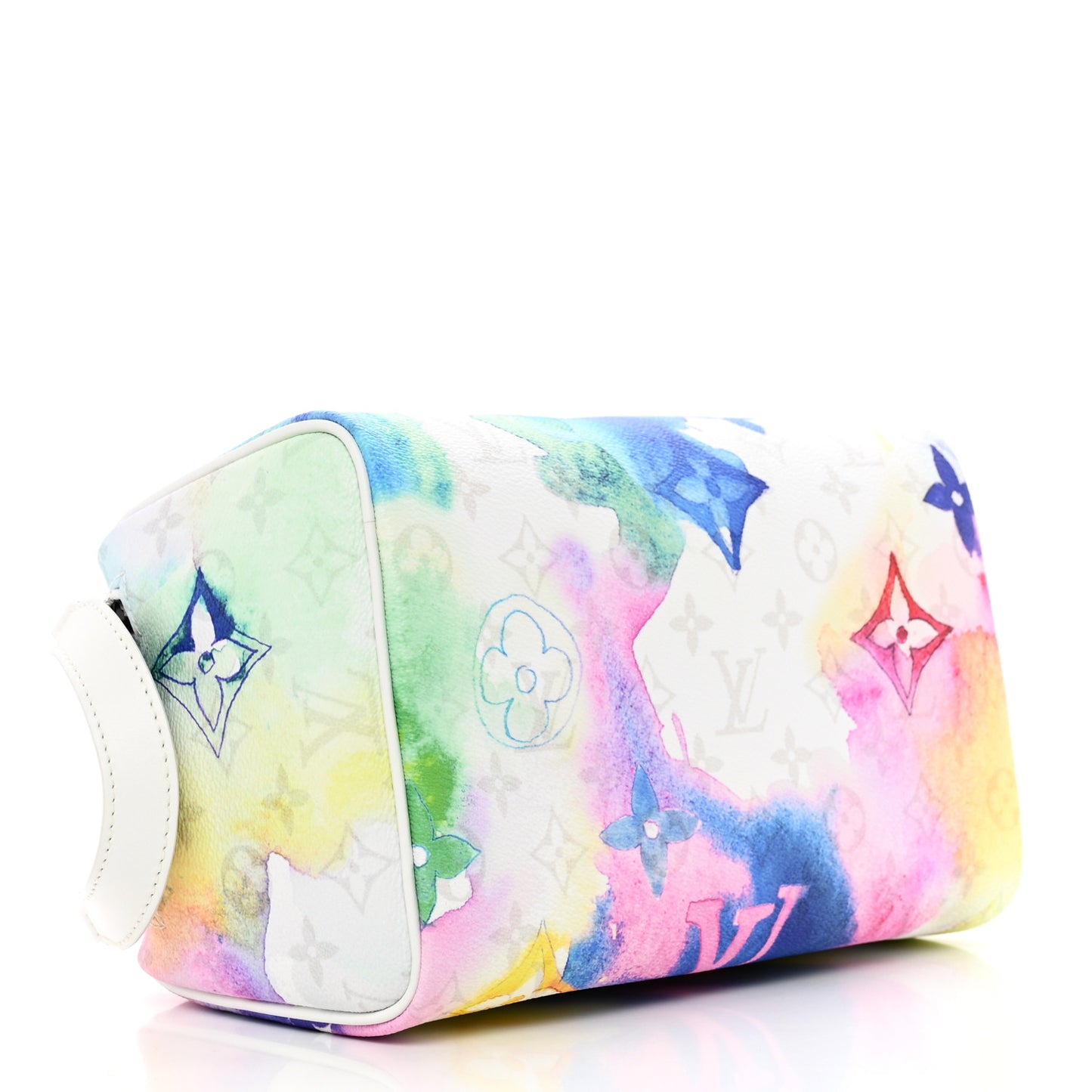 Monogram Watercolor Dopp Kit Toilet Pouch Multicolor