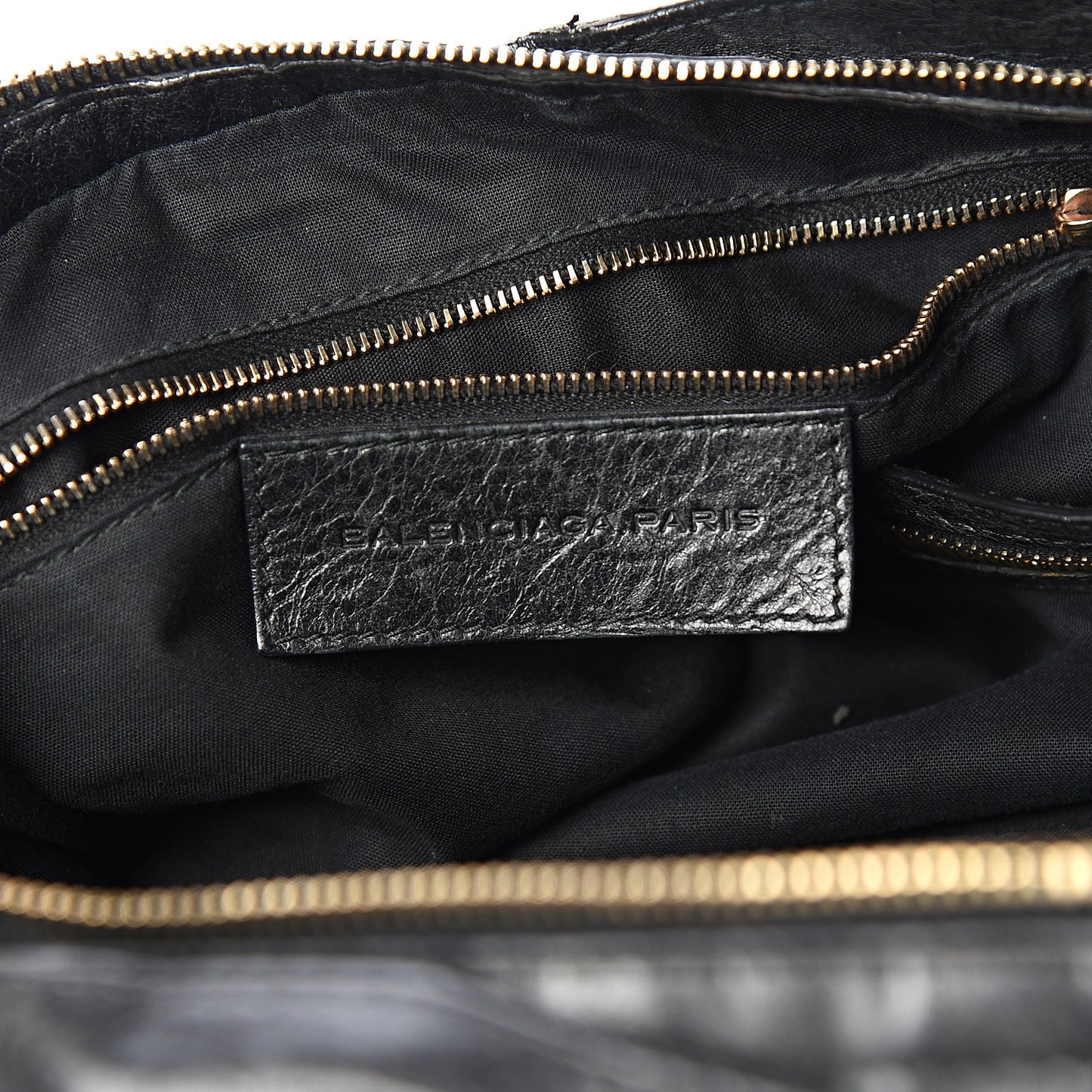 Agneau Giant 12 Rose Gold Hardware City Black