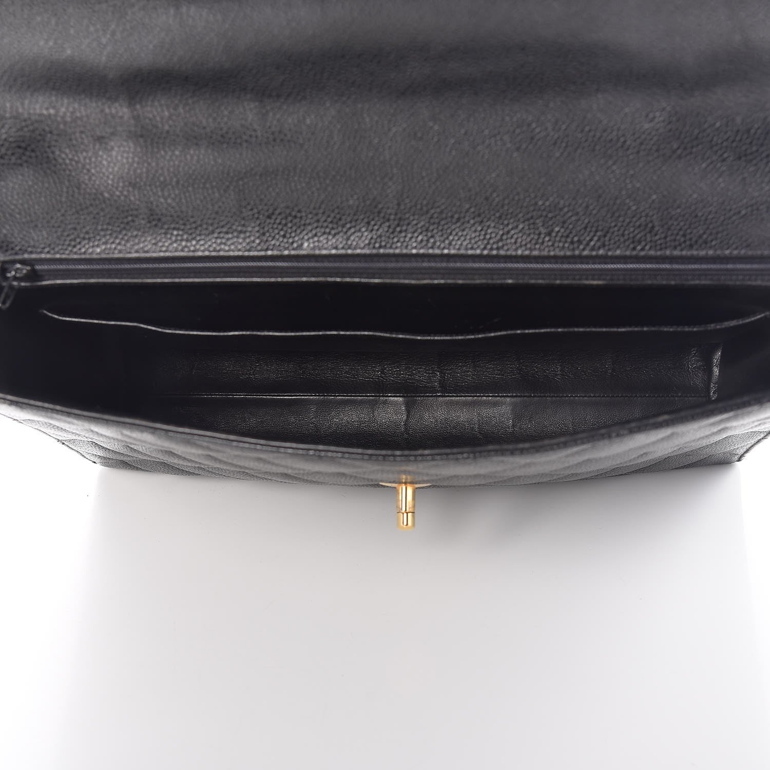 Chanel Caviar Quilted Briefcase Laptop Bag Black 5 of 17