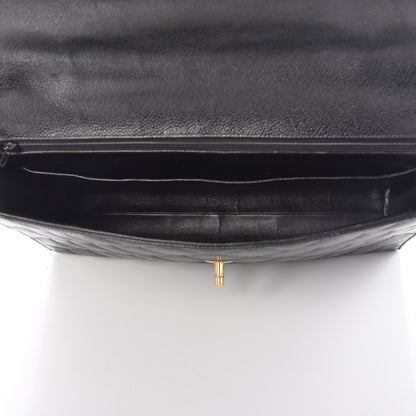 Chanel Caviar Quilted Briefcase Laptop Bag Black 5 of 17