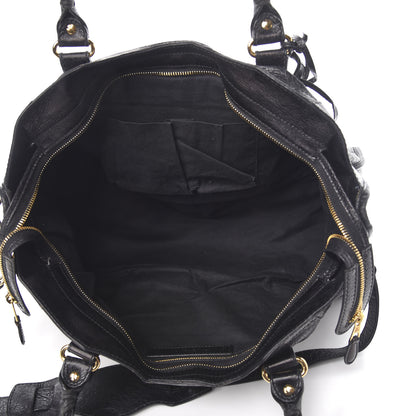Balenciaga Agneau Giant 12 Gold Hardware Part Time Black 5 of 10