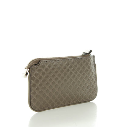Gucci Calfskin Diamante Embossed Key Case Grey 3 of 7