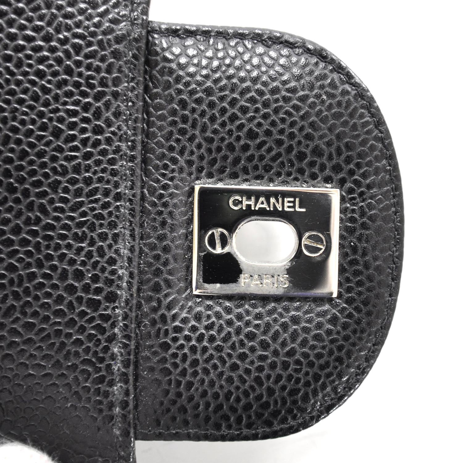 Chanel Caviar Jumbo Flap Black SHW 9 of 9