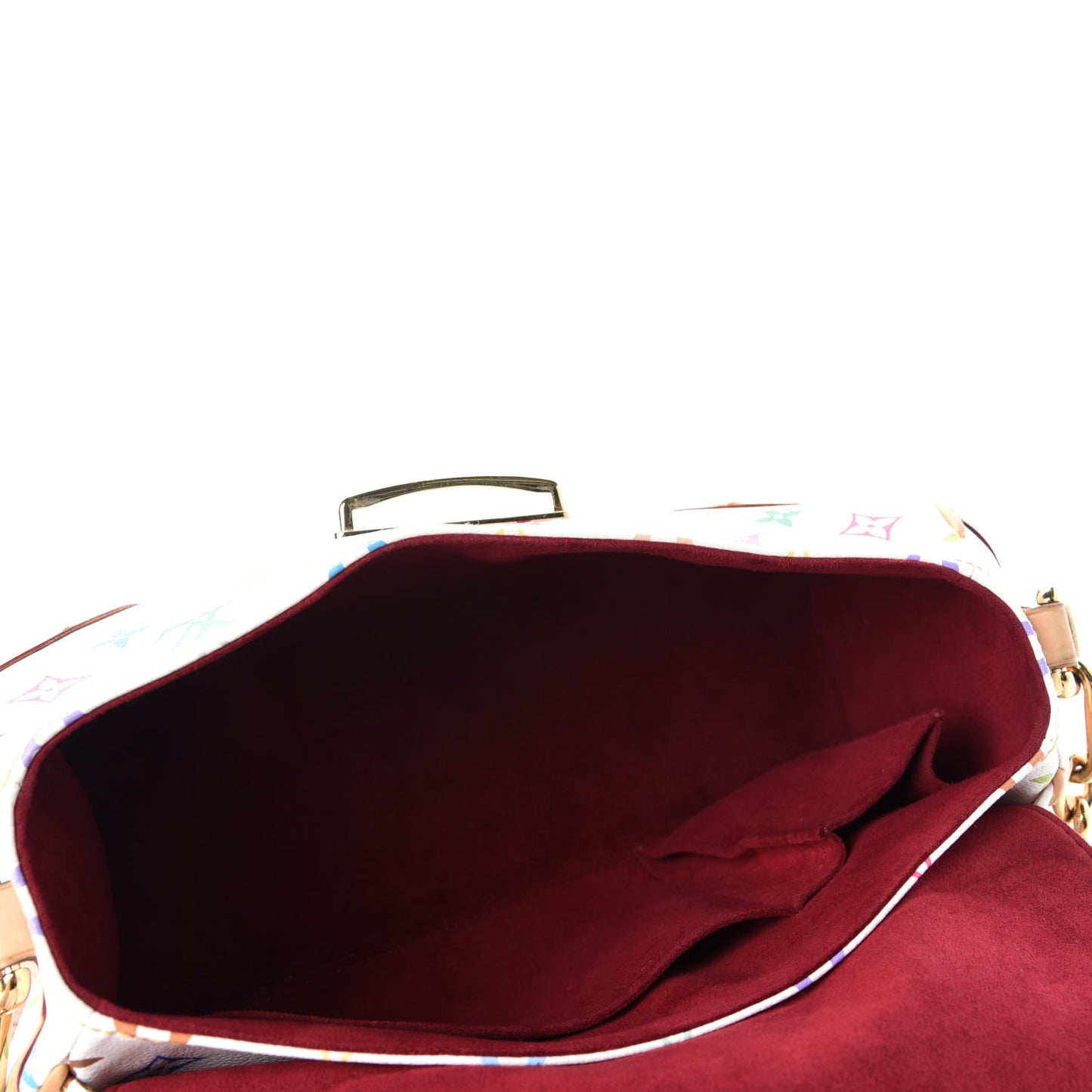 Monogram Multicolor Beverly MM White