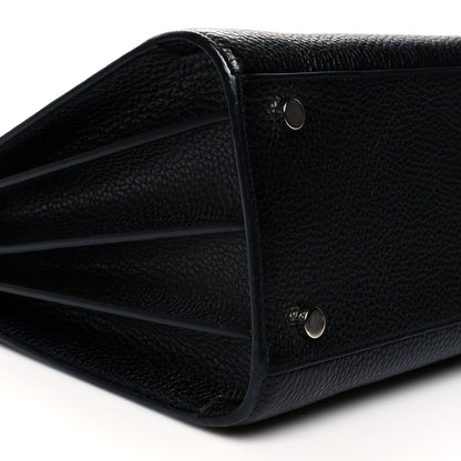 Saint Laurent Grained Calfskin Small Sac De Jour Black 9 of 10