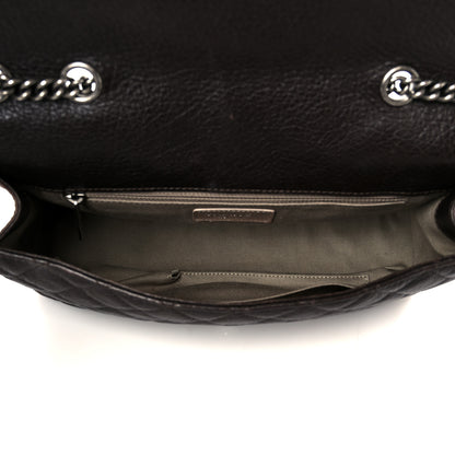Chanel Calfskin Lambskin Studded Paris Dallas Texan Flap Brown Black 5 of 10
