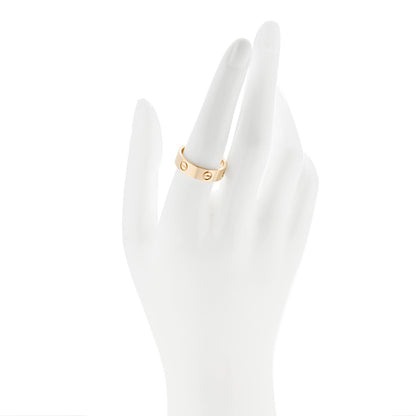 Cartier 18K Yellow Gold 5.5mm LOVE Ring 58 8.25 2 of 5