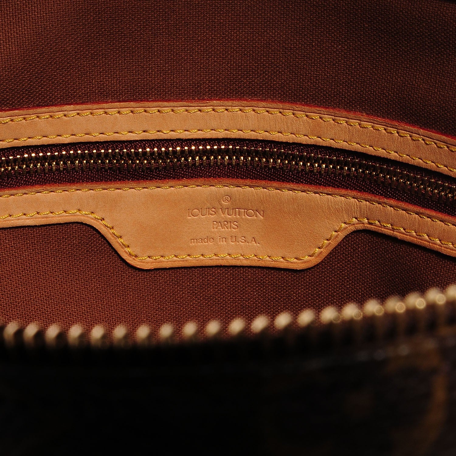 Louis Vuitton Monogram Cabas Mezzo 5 of 7